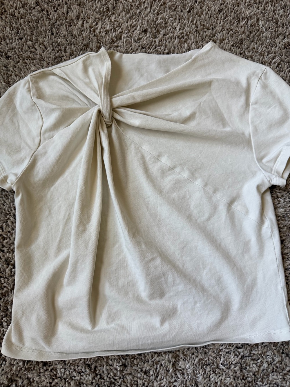 Lululemon Asymmetrical Front-Twist T-Shirt size 2